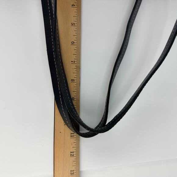 Patricia Nash 2 Tone Silver Bronze Studded Large Black Leather Shoulder tote bag - Picture 12 of 12